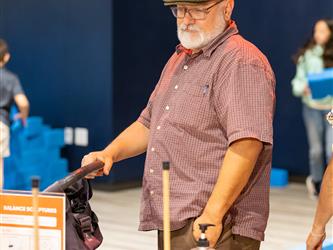 science demonstration with smoke