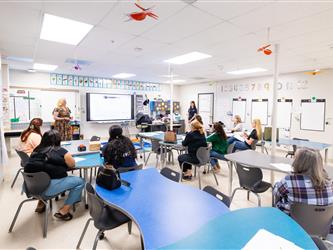 gcc staff engaged in session
