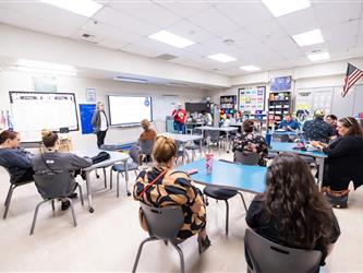 gcc staff engaged in session