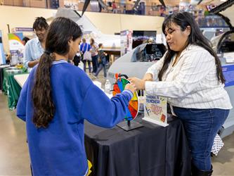 kid playing with vr headset
