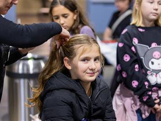 guests interacting at career fair
