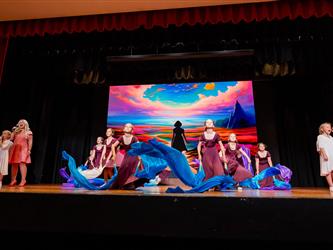 performers on stage