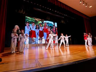 performers on stage