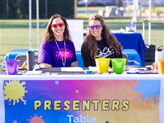 presenters booth at gcc con