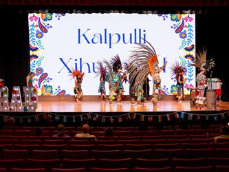 performers on stage