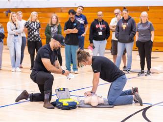 GCC Staff participating in sessions