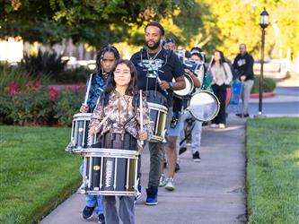 drumline greeting staff