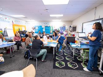 gcc staff engaged in session
