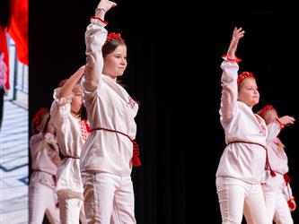 performers on stage