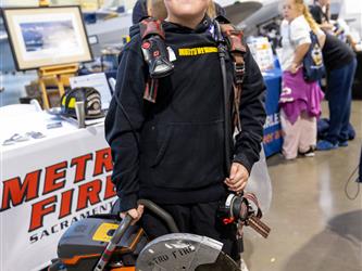 guests interacting at career fair