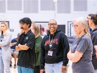 GCC Staff participating in sessions