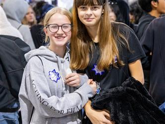 superintendent with guests