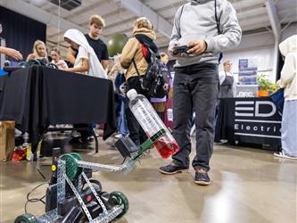 sprinkles speaking in mic