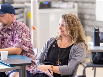 gcc staff engaged in session