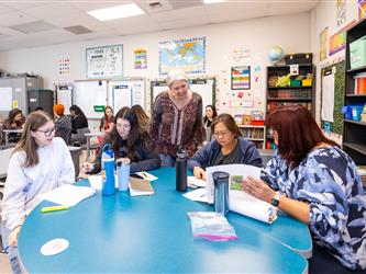 gcc staff engaged in session