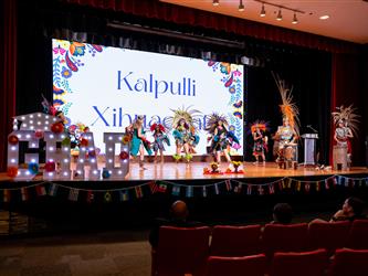 performers on stage