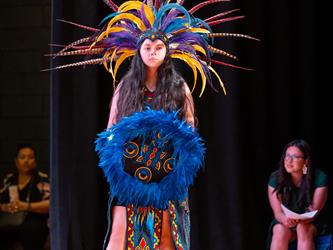 performers on stage
