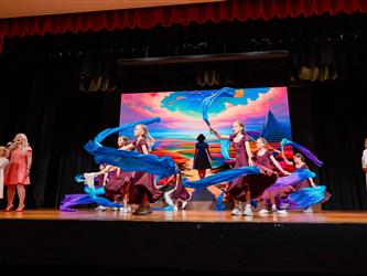 performers on stage