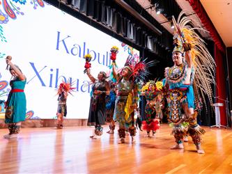 performers on stage