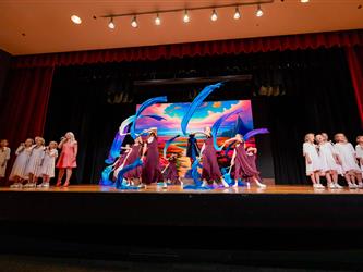 guests applauding for performance 
