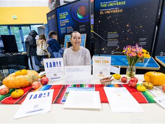 guests interacting at career fair