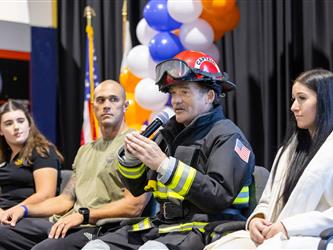 guests interacting at career fair