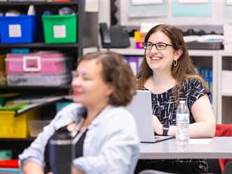 gcc staff engaged in session