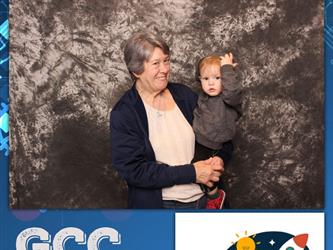 woman posing with baby 