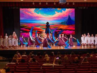 performers on stage