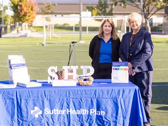 sutter health booth at gcc con