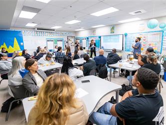 gcc staff engaged in session