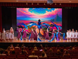 performers on stage