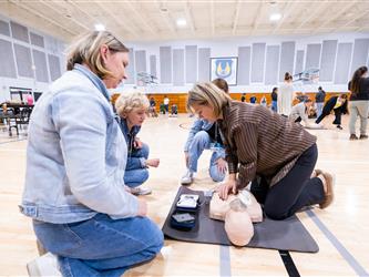 GCC Staff participating in sessions
