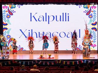 performers on stage