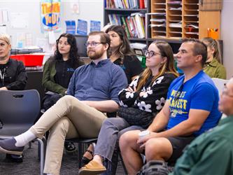gcc staff engaged in session