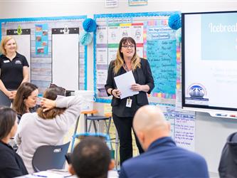 gcc staff engaged in session